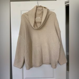 Cream sweater!